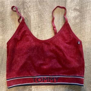 Tommy Hilfiger Red Tank Top/Bralette
